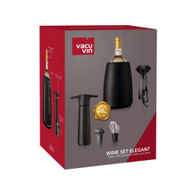 Vacu Vin Vinsæt Elegant - Sort - 5 dele sæt