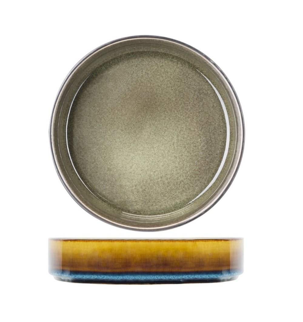 Cosy & Trendy Dybe Tallerkener / Pastatallerkener - Quintana Green ø 20 cm / H 5.2 cm - 4 Styk