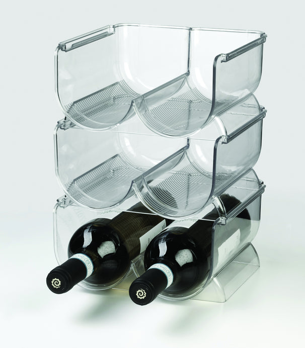 Ghidini vinflaskeholder til 2 flasker - kunststof