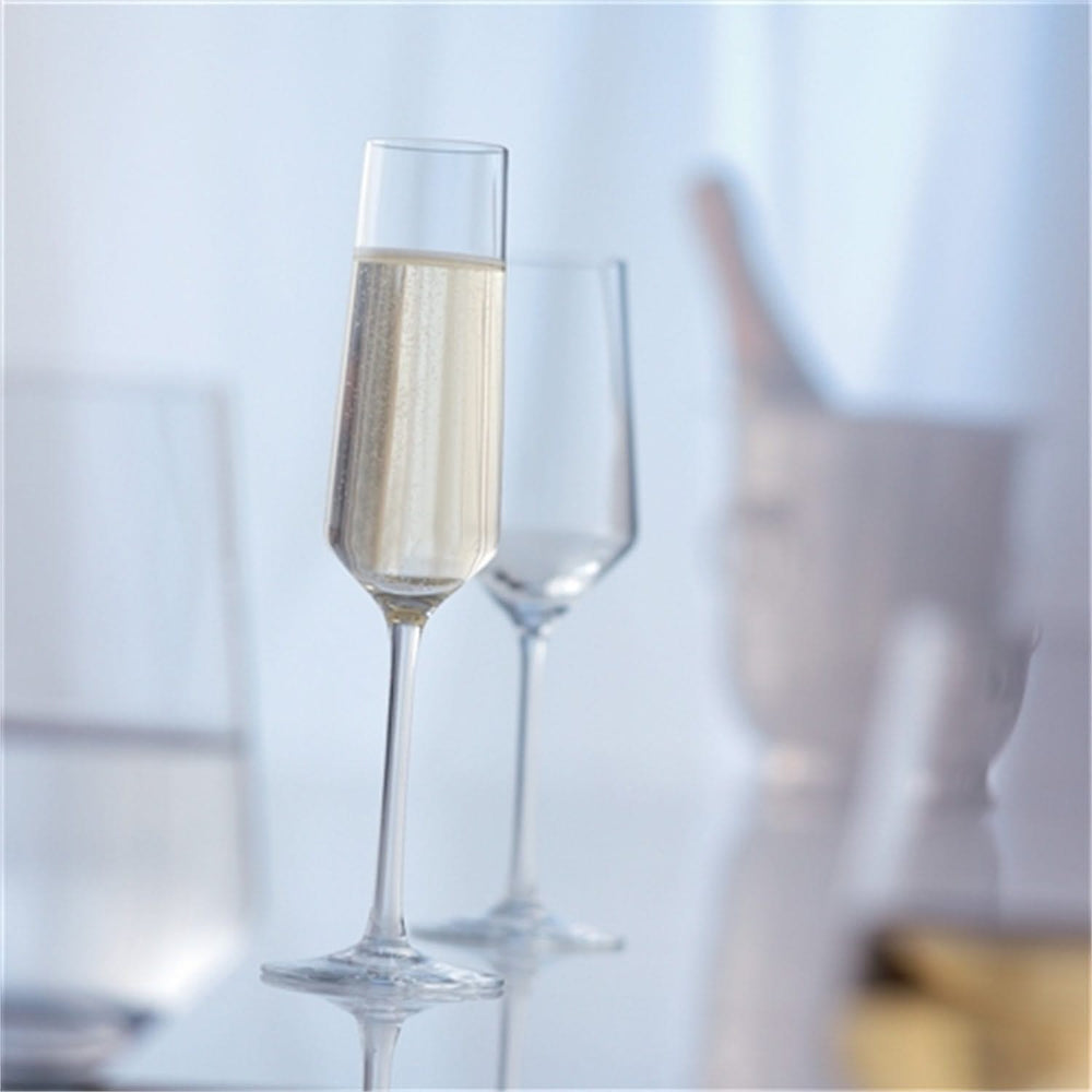 Zwiesel Glas Champagneglas - Flutes - Pure - 215 ml - 2 styk