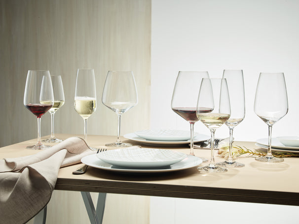 Schott Zwiesel Wijnglazenset Tulip 18-delige - Røde wijnglas, Hvide wijnglas og Champagneglas