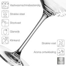 Leonardo Røde Vinglas / Gin Tonic Glas - Puccini - 730 ml - 6 stk.