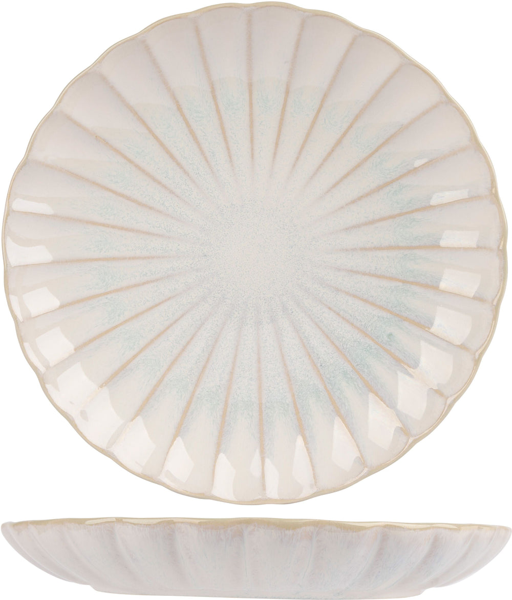 Cosy & Trendy Morgenmadstallerkener / Desserttallerkener - Astera Pure Hvid - ø 21 cm - 4 Styk