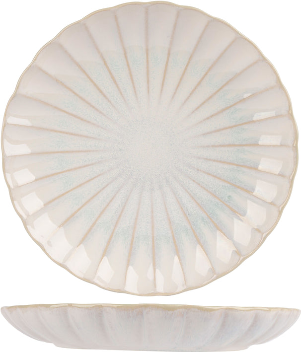 Cosy & Trendy Morgenmadstallerkener / Desserttallerkener - Astera Pure Hvid - ø 21 cm - 4 Styk