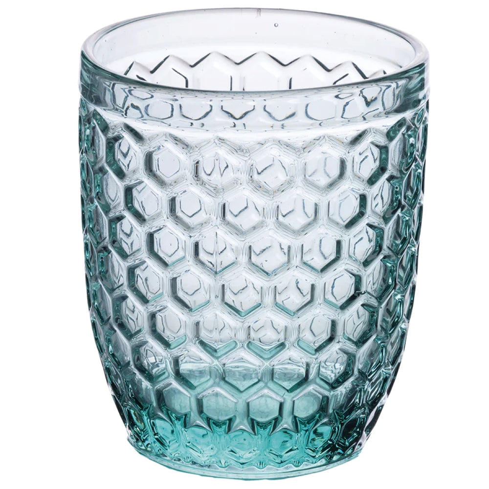 Villa d'Este Home Vandglas Geometrie Multicolor - 300 ml - 6 stk.