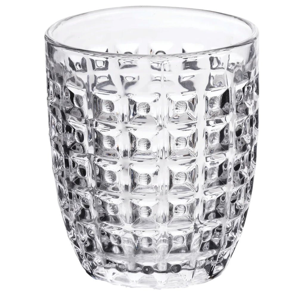 Villa d'Este Home Vandglas Geometrie Multicolor - 300 ml - 6 stk.