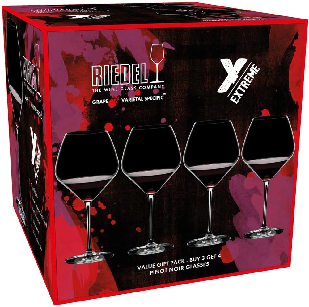 Riedel Røde Vinglas Extreme - Pinot Noir - 770 ml - 3 + 1 Gratis