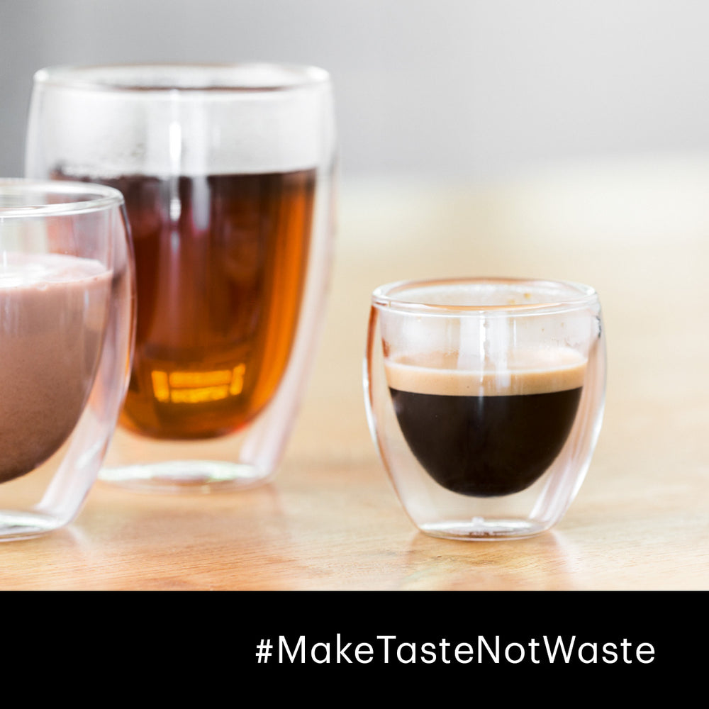 Bodum Dubbelwandige Espresso glas Pavina - patenteret ventil - 80 ml - 6 stk.