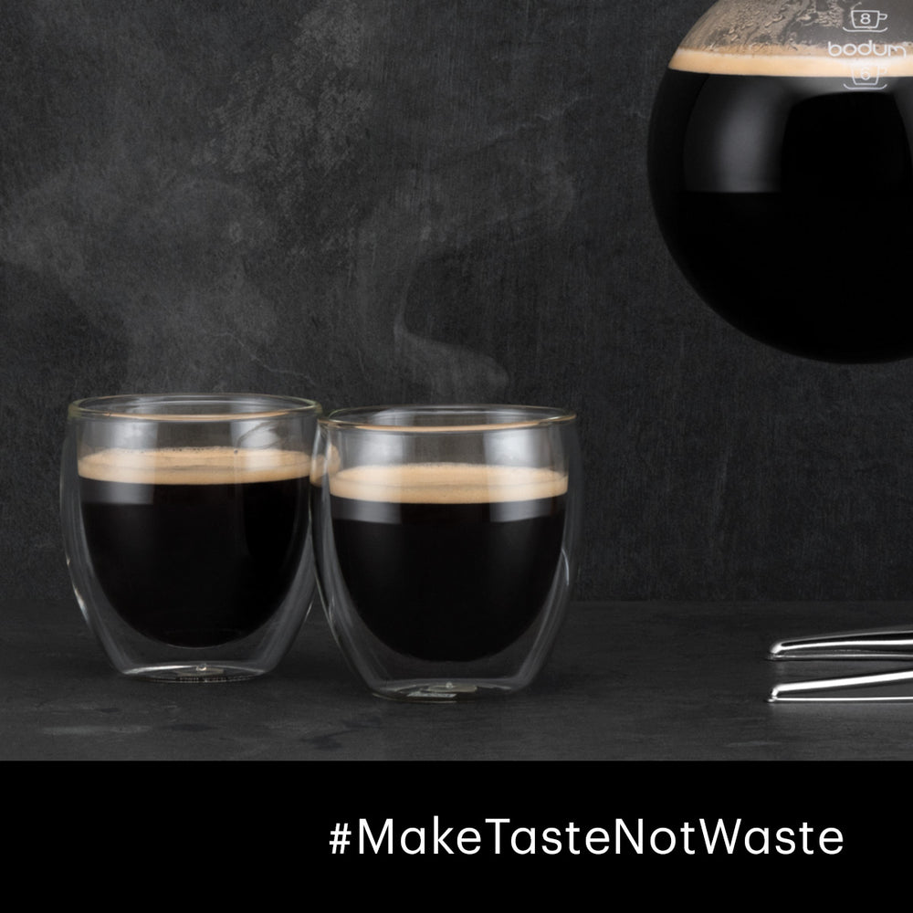 Bodum Dubbelwandige kaffe- / teglas Pavina - patenteret ventil - 250 ml - 6 stk.