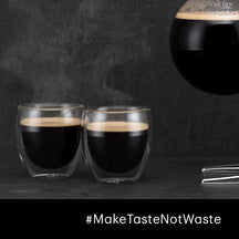 Bodum Dubbelwandige kaffe- / teglas Pavina - patenteret ventil - 250 ml - 6 stk.