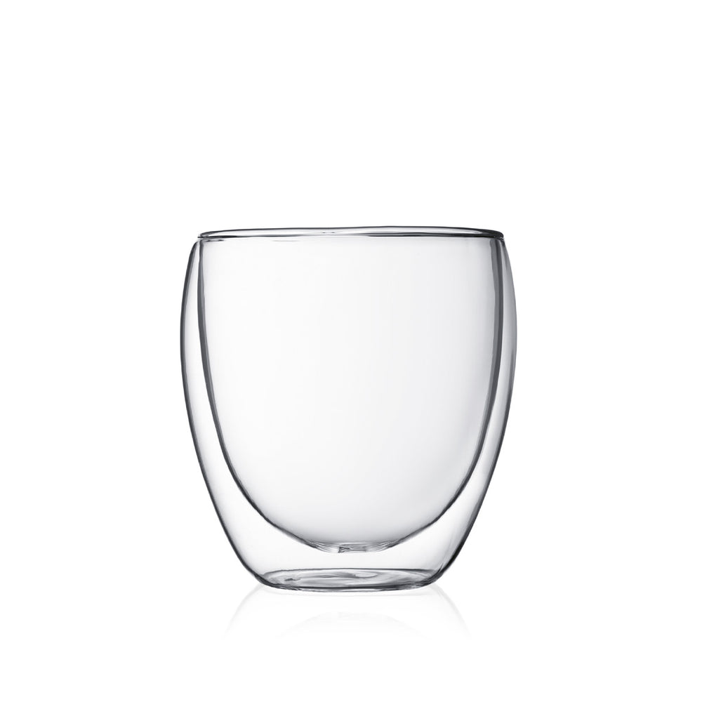 Bodum Dubbelwandige kaffe- / teglas Pavina - patenteret ventil - 250 ml - 6 stk.