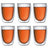 Bodum Dubbelwandige kaffe- / teglas Pavina - patenteret ventil - 350 ml - 6 stk.