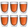 Bodum Dubbelwandige kaffe- / teglas Pavina - patenteret ventil - 350 ml - 6 stk.