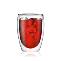 Bodum Dubbelvæggede kaffe- / teglas Pavina - patenteret ventil - 320 ml - 2 stk.