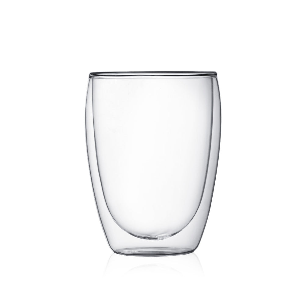 Bodum Dubbelwandige kaffe- / teglas Pavina - patenteret ventil - 350 ml - 6 stk.