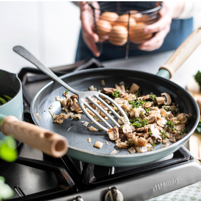GreenPan Stegepande sæt med spatel - Mayflower - ø 20 & 24 cm - keramisk non-stick belægning