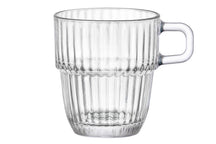 Bormioli Rocco Koffiekopjes med oor - Stapelbar - Barshine 185 ml - 6 Stykker