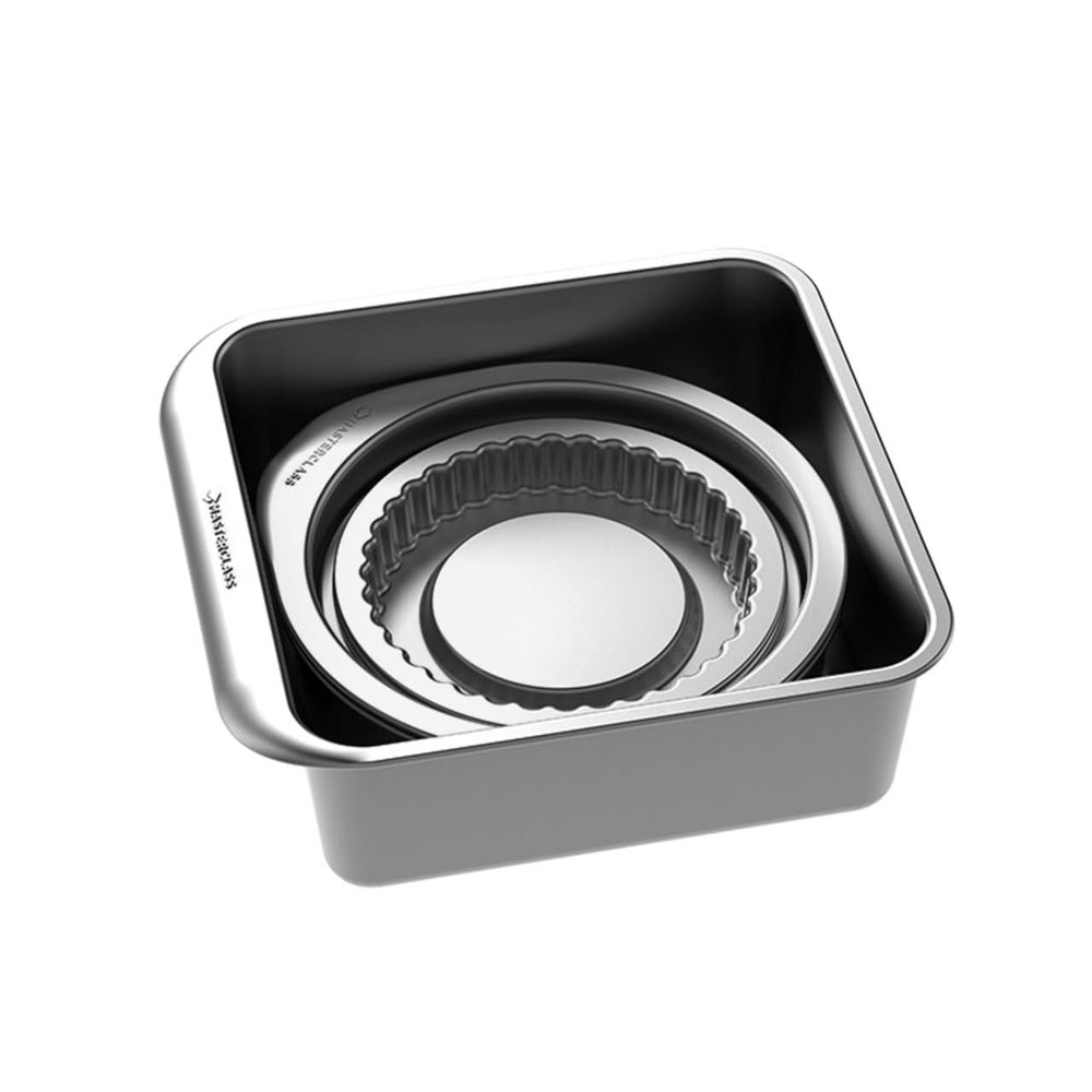 MasterClass Bakset Bakvormen Smart Space 7-Delig - Standard non-stick belægning