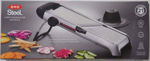 OXO Good Grips Mandoline - Grøntsagsslicer - Køkkenslicer - Good Grips - Basis Chef 2.0 Steel