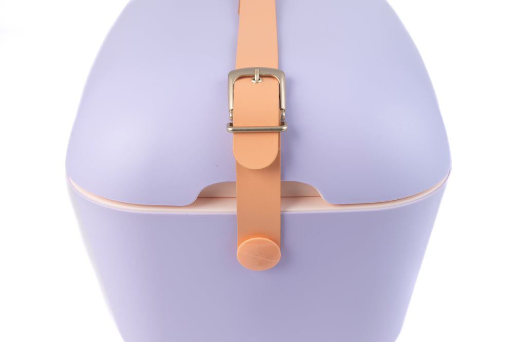 Polarbox Køleboks med Skulderrem - Lilla-Sorbet - 20 Liter
