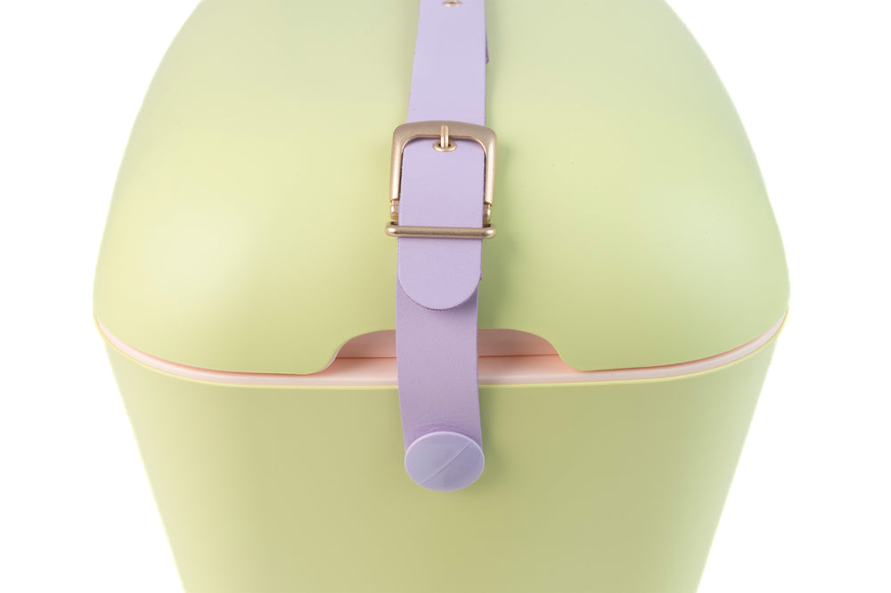 Polarbox Koelbox med Skulderrem - Lime-Lilac - 12 Liter