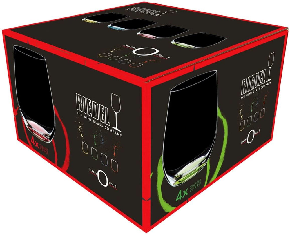 Riedel Tumbler - Vandglas Happy O -  335 ml - 4 styk
