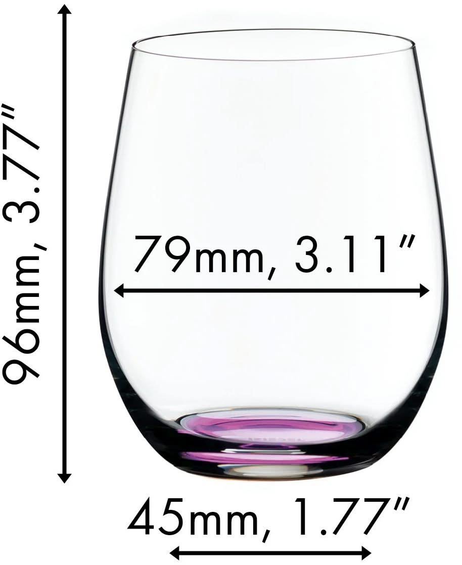 Riedel Tumbler - Vandglas Happy O - 335 ml - 4 stk.