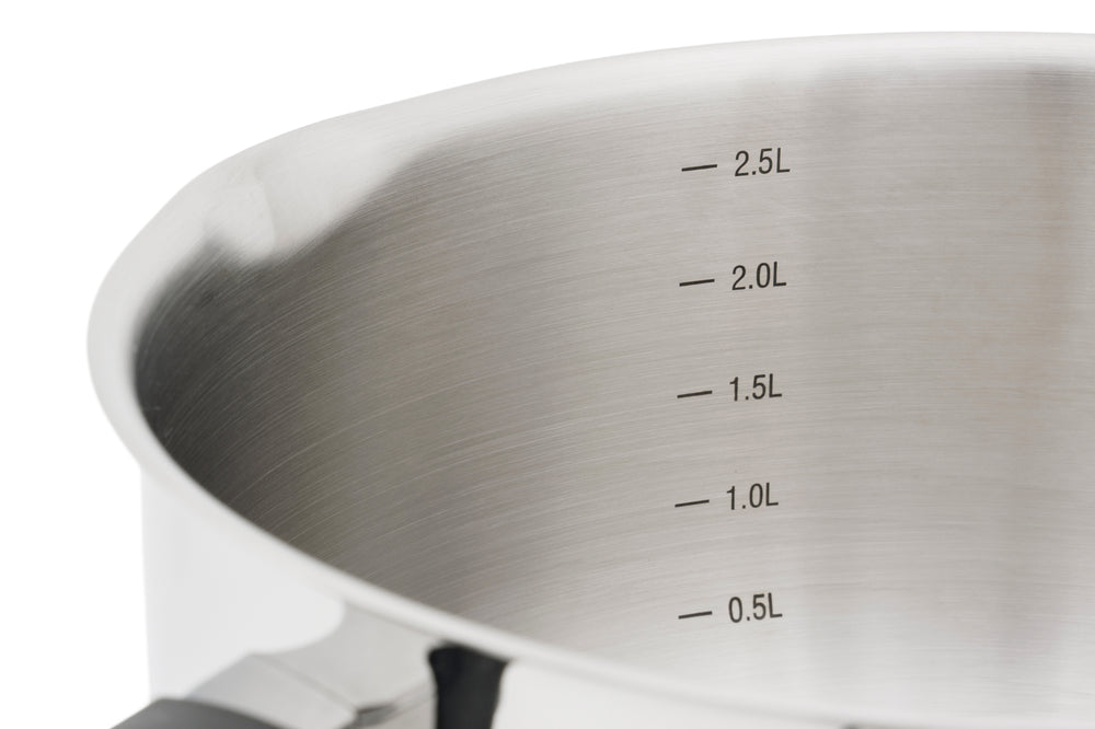 Cookinglife Pannenset Stay Cool 7-Delig - RVS - Kookpan Ø 16, 20, 24 cm & Steelpan Ø 16 cm - egnet til alle varmekilder