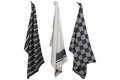 Cosy & Trendy Theedoeken Stoff Black Chambray 50 x 70 cm - 3 Stuks