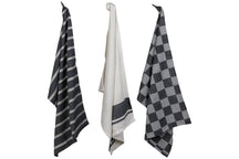 Cosy & Trendy Theedoeken Stoff Black Chambray 50 x 70 cm - 3 Stuks