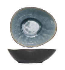 Cosy & Trendy Schalen Laguna Blue Grey 20 x 17 cm - 4 Stuks