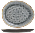 Cosy & Trendy Dinerborden Organic Laguna Blue Grey 27 x 23 cm - 4 Stuks