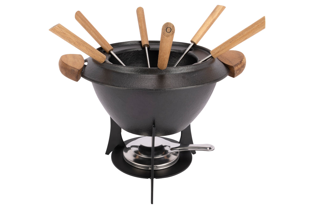 Cookinglife Fondueset Moritz Gietijzer - 6 personer - ø 23 cm
