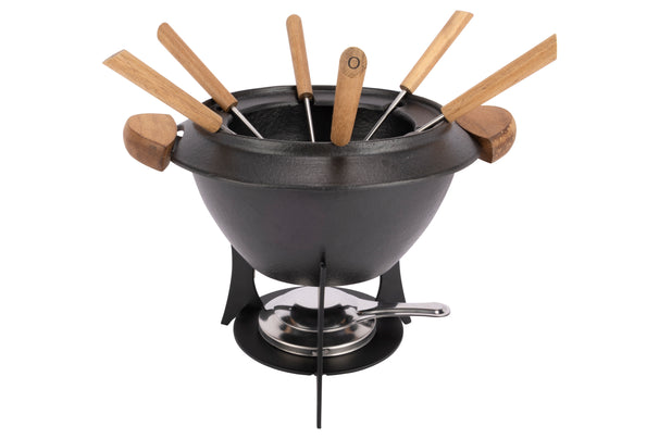 Cookinglife Fondueset Moritz Gietijzer - 6 personer - ø 23 cm