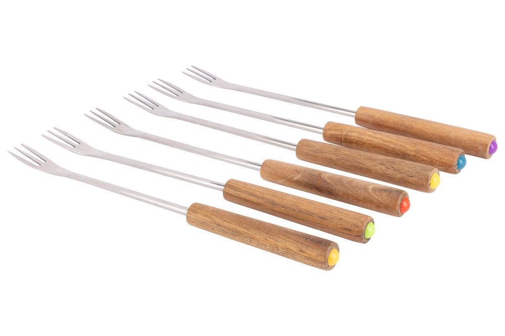 Cookinglife Fondueset Moritz Aardewerk - 6 personer - ø 21 cm