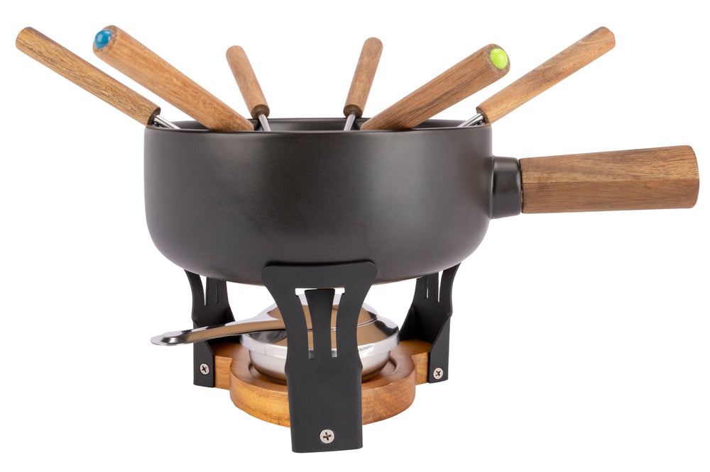 Cookinglife Fondueset Moritz Aardewerk - 6 personer - ø 21 cm