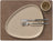 LIND DNA Placemats Nupo - Læder - Brun / Sand - dobbelt-sidet - 45 x 35 cm - 2 Styk