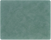 LIND DNA Placemats Hippo - Læder - Pastel Green - 45 x 35 cm - 2 Styk