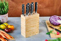 Cosy & Trendy Messenblok Delish Chef 18 x 9 x 22 cm - egnet til 9 knive eller køkkenredskaber