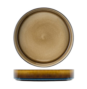 Cosy & Trendy Dybe Tallerkener / Pastatallerkener - Quintana Amber ø 23 cm / H 4.3 cm - 4 Styk