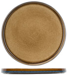 Cosy & Trendy Dinerborden Quintana Amber ø 28 cm - 4 Stuks