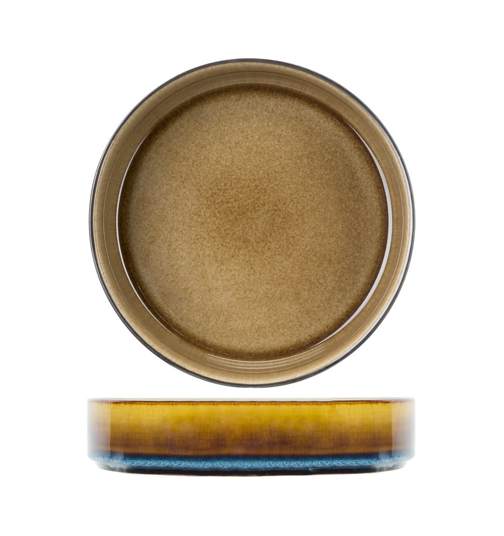 Cosy & Trendy Dybe Tallerkener / Pastatallerkener - Quintana Amber ø 20 cm / H 5.2 cm - 4 Styk