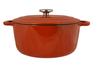 Cosy & Trendy Braadpan med deksel Fontestic Gietijzer Roest Ø 20 cm / 2.7 Liter - emaljeret non-stick belægning