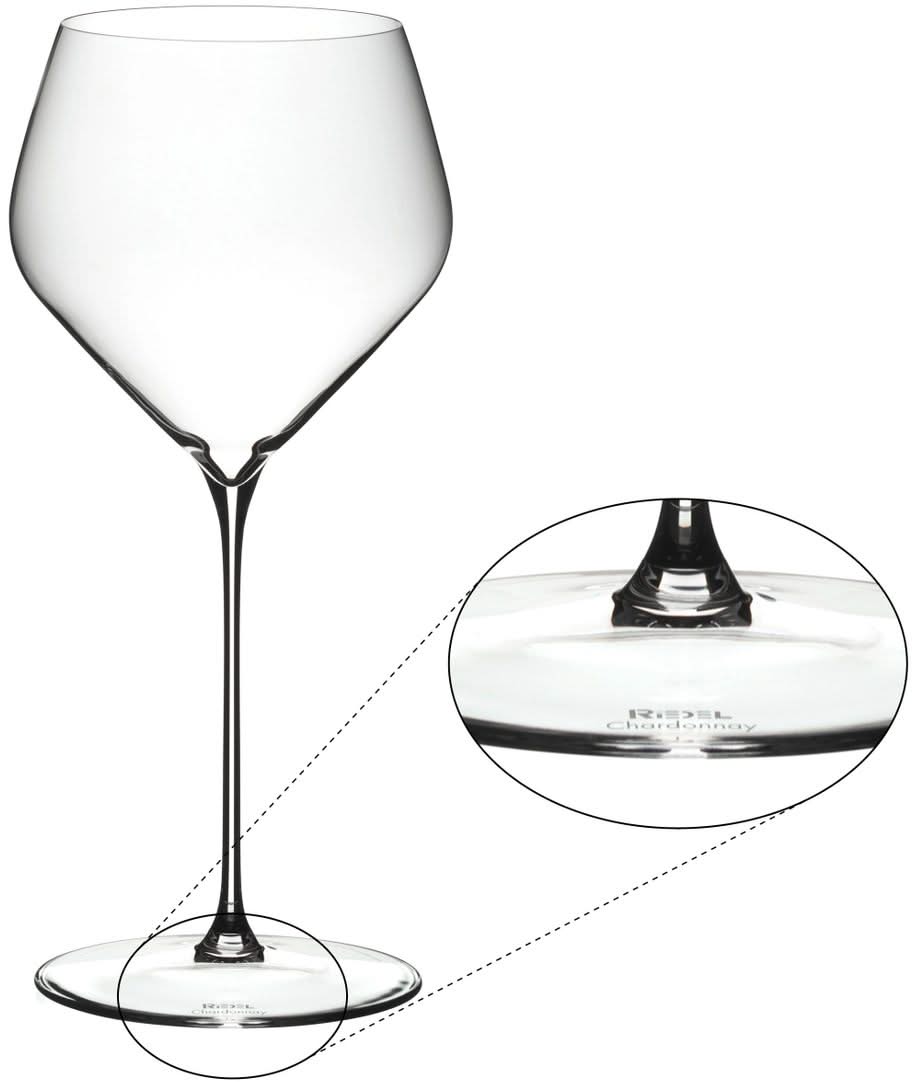 Riedel Hvide Vinglas Veloce - Chardonnay - 690 ml - 2 stykker