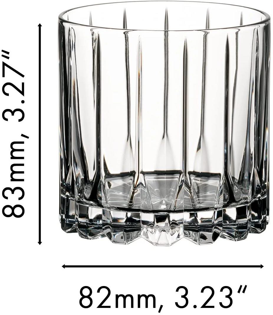 Riedel Whiskey Glazen Rocks - 283 ml - 2 stuks