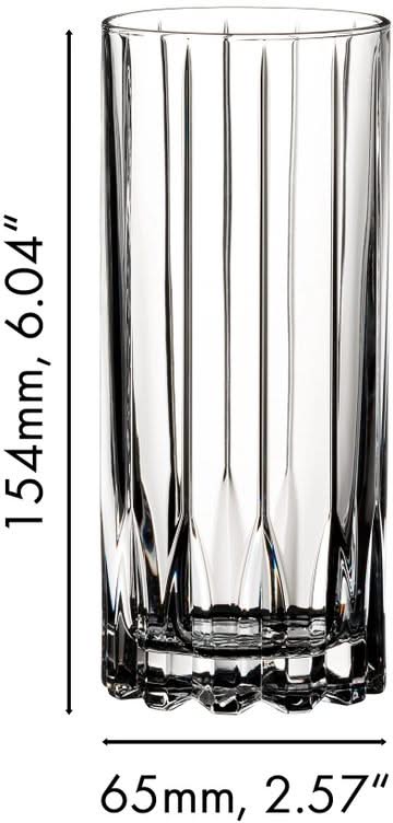 Riedel Longdrinkglazen / Mojito glas / Cocktailglas Highball - 310 ml - 2 styk