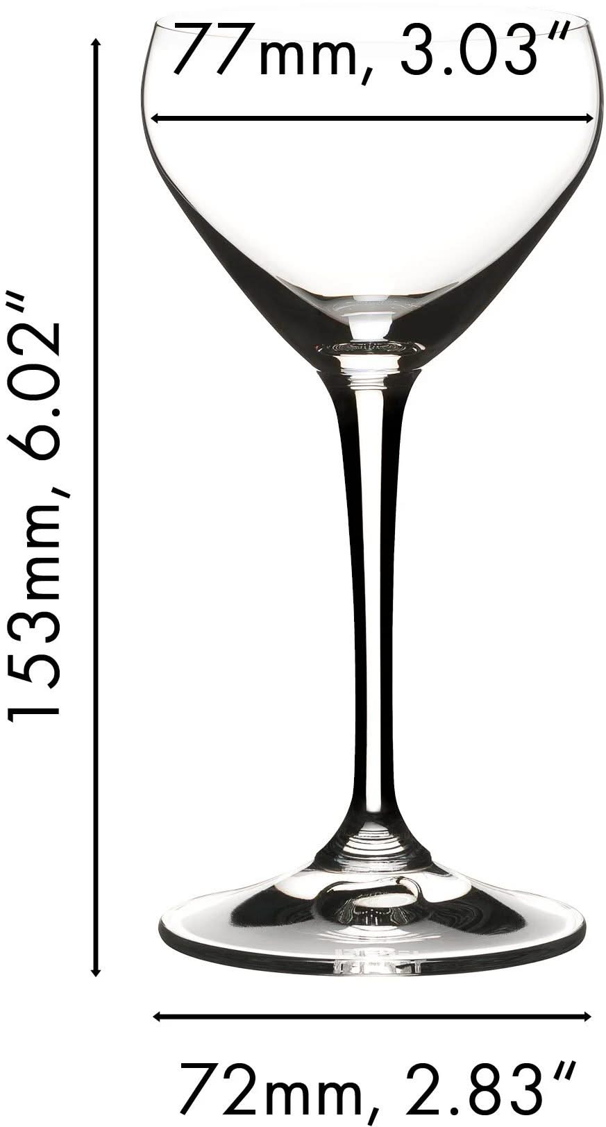 Riedel Cocktailglas Nick En Nora - 140 ml - 2 stuks