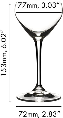 Riedel Cocktailglas Nick En Nora - 140 ml - 2 stuks