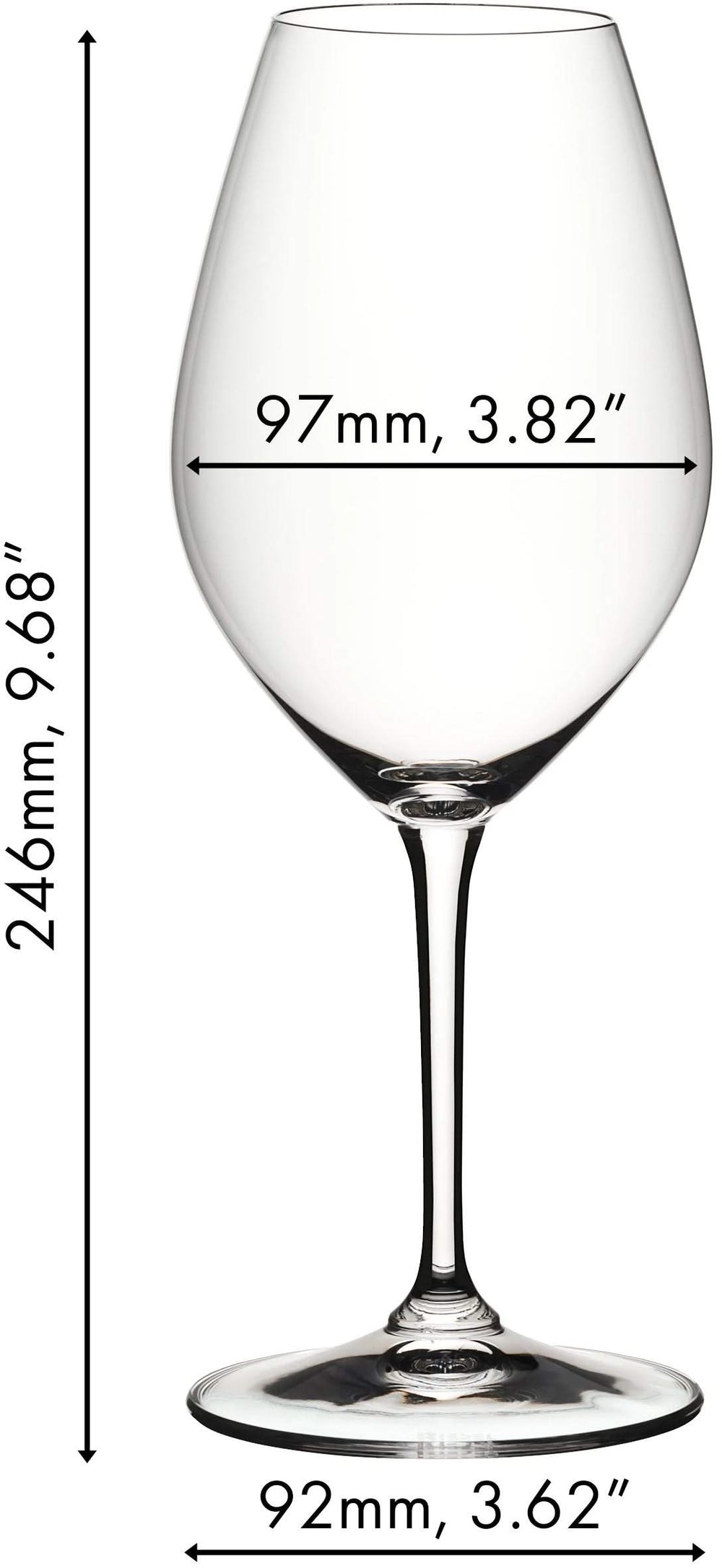 Riedel Rode Wijnglazen Wine Friendly - 667 ml - 4 stuks