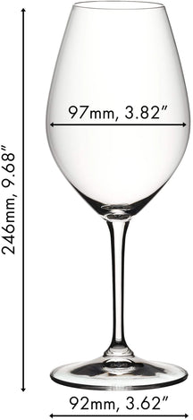 Riedel Rode Wijnglazen Wine Friendly - 667 ml - 4 stuks